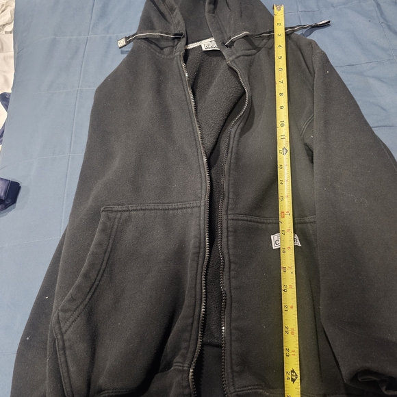 Club Black Men's Zip-Up Sweater - Picture 2 of 3